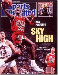 Sports Illustrated cover, May 16, 1988: Michael Jordan