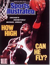 Sports Illustrated cover, March 13, 1989: Michael Jordan