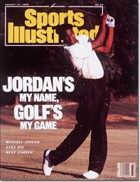 Sports Illustrated cover, August 14, 1989: Michael Jordan