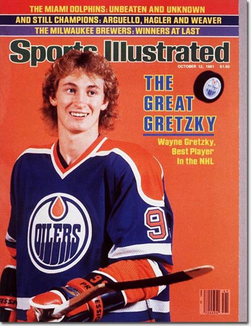 Sports Illustrated cover, October 12, 1981: Wayne Gretzky