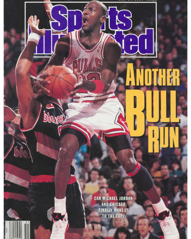 Sports Illustrated cover, December 17, 1990: Michael Jordan