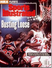 Sports Illustrated cover, May 25, 1992: Michael Jordan
