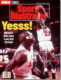 Sports Illustrated cover, June 15, 1992: Michael Jordan