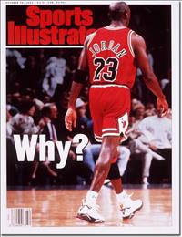 Sports Illustrated cover, October 18, 1993: Michael Jordan