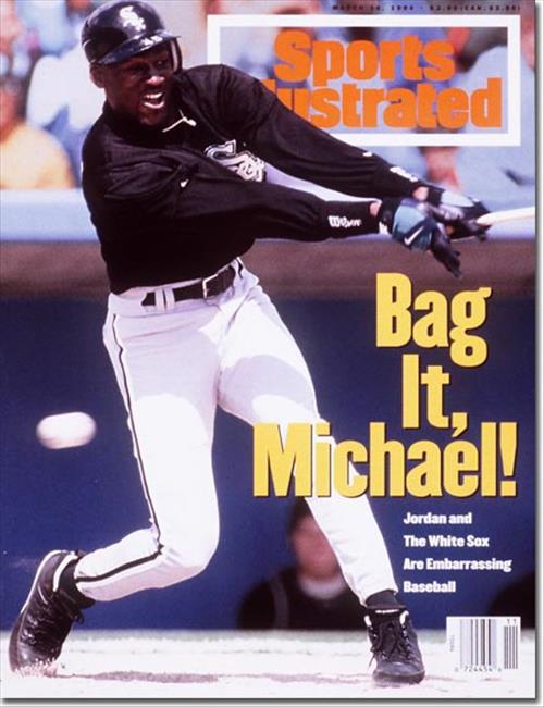 Sports Illustrated cover, March 14, 1994: Michael Jordan