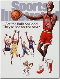 Sports Illustrated cover, March 10, 1997: Michael Jordan