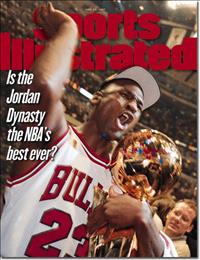 Sports Illustrated cover, June 23, 1997: Michael Jordan