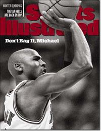 Sports Illustrated cover, February 16, 1998: Michael Jordan