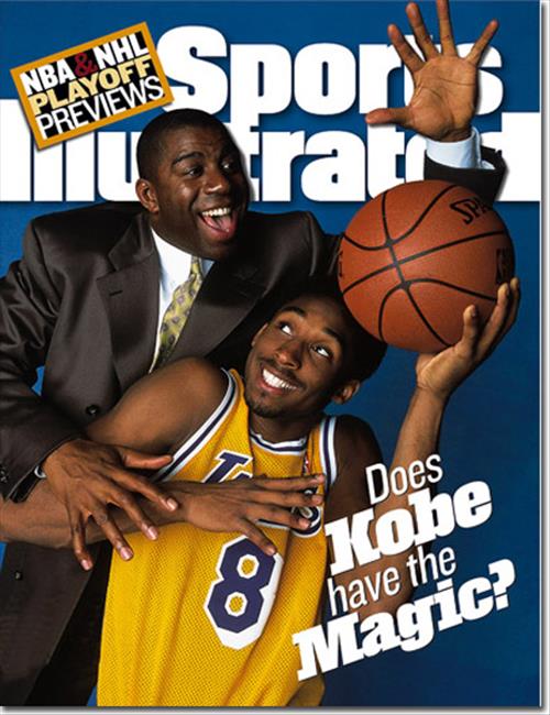 Sports Illustrated cover, April 27, 1998: Kobe Bryant, Magic Johnson