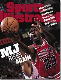 Sports Illustrated cover, June 15, 1998: Michael Jordan