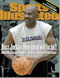 Sports Illustrated cover, February 14, 2000: Michael Jordan
