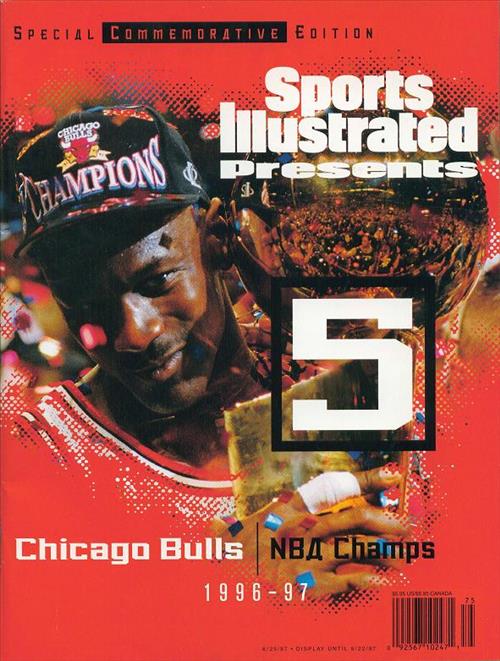 Sports Illustrated cover, 1997: Michael Jordan