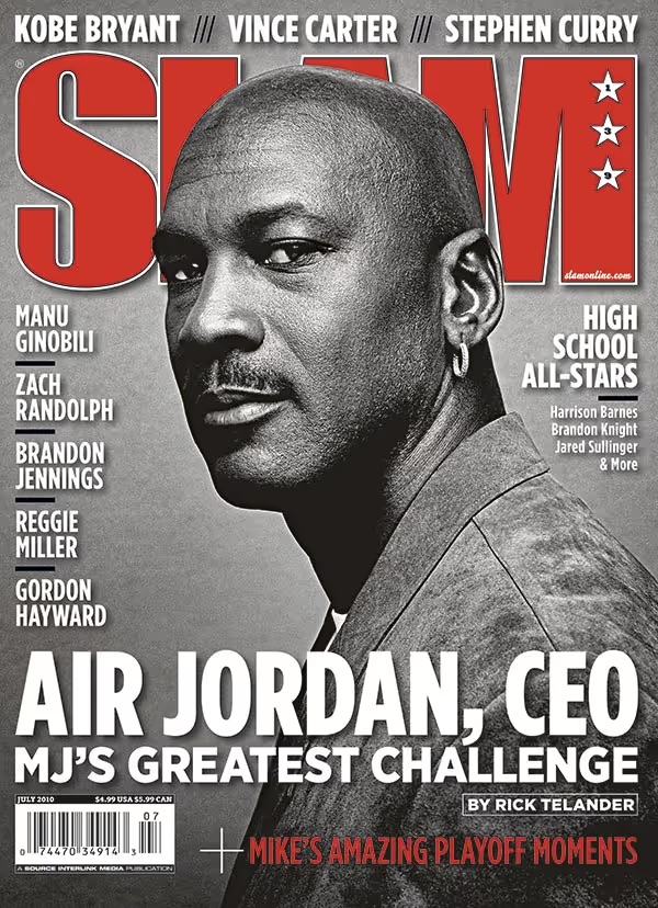 SLAM cover, July 2010: Michael Jordan