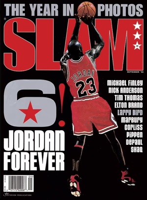 SLAM cover, September 1998: Michael Jordan