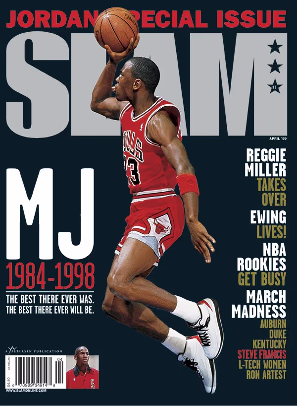 SLAM cover, April 1999: Michael Jordan