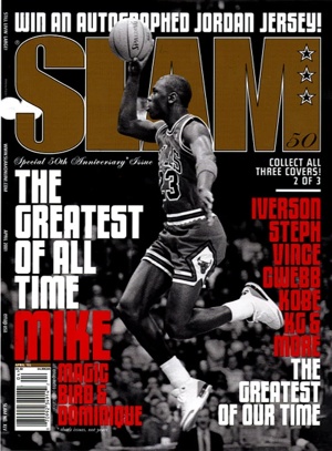 SLAM cover, April 2001: Michael Jordan