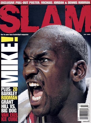 SLAM cover, July 1995: Michael Jordan
