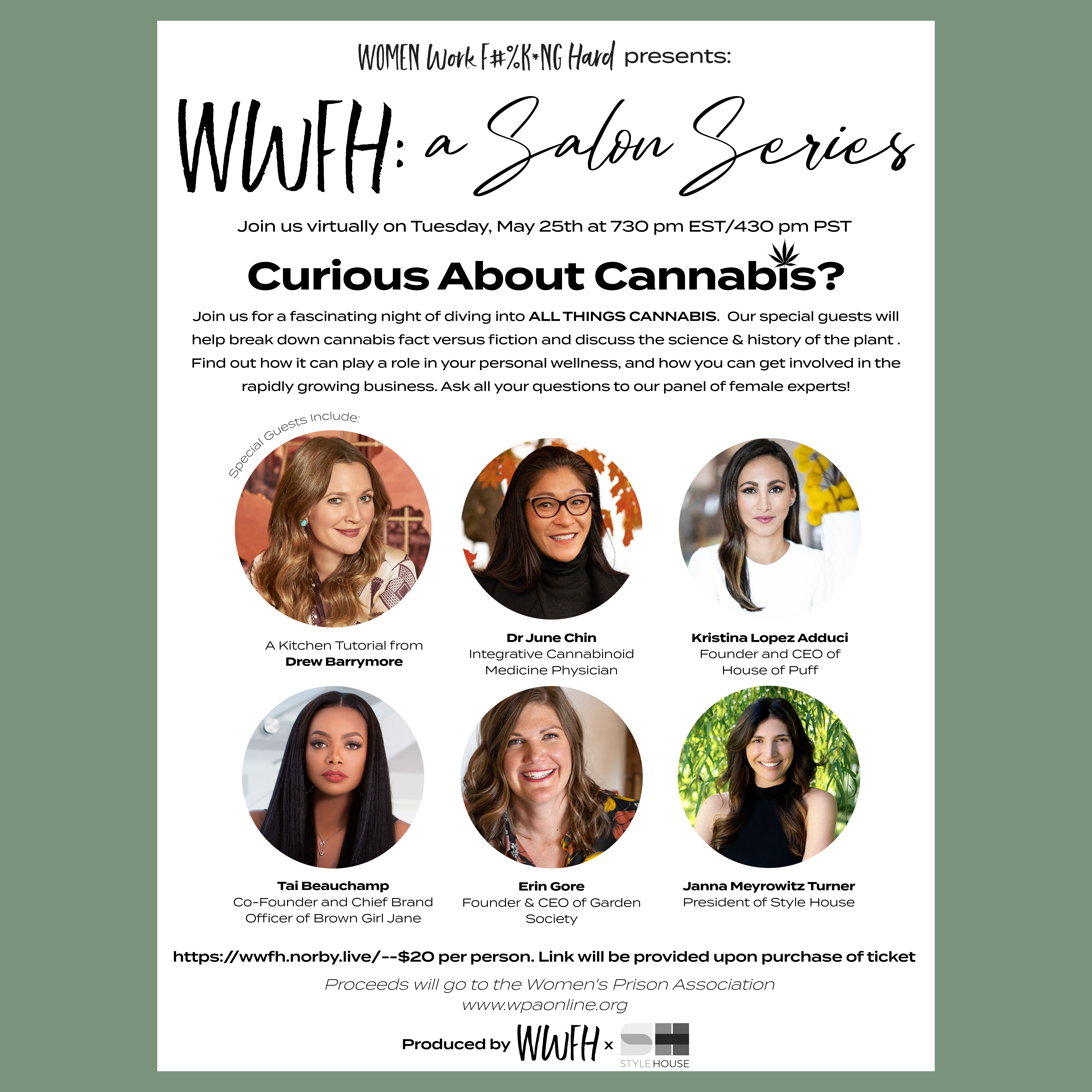 WWFH: A Salon Series--Curious About Cannabis?