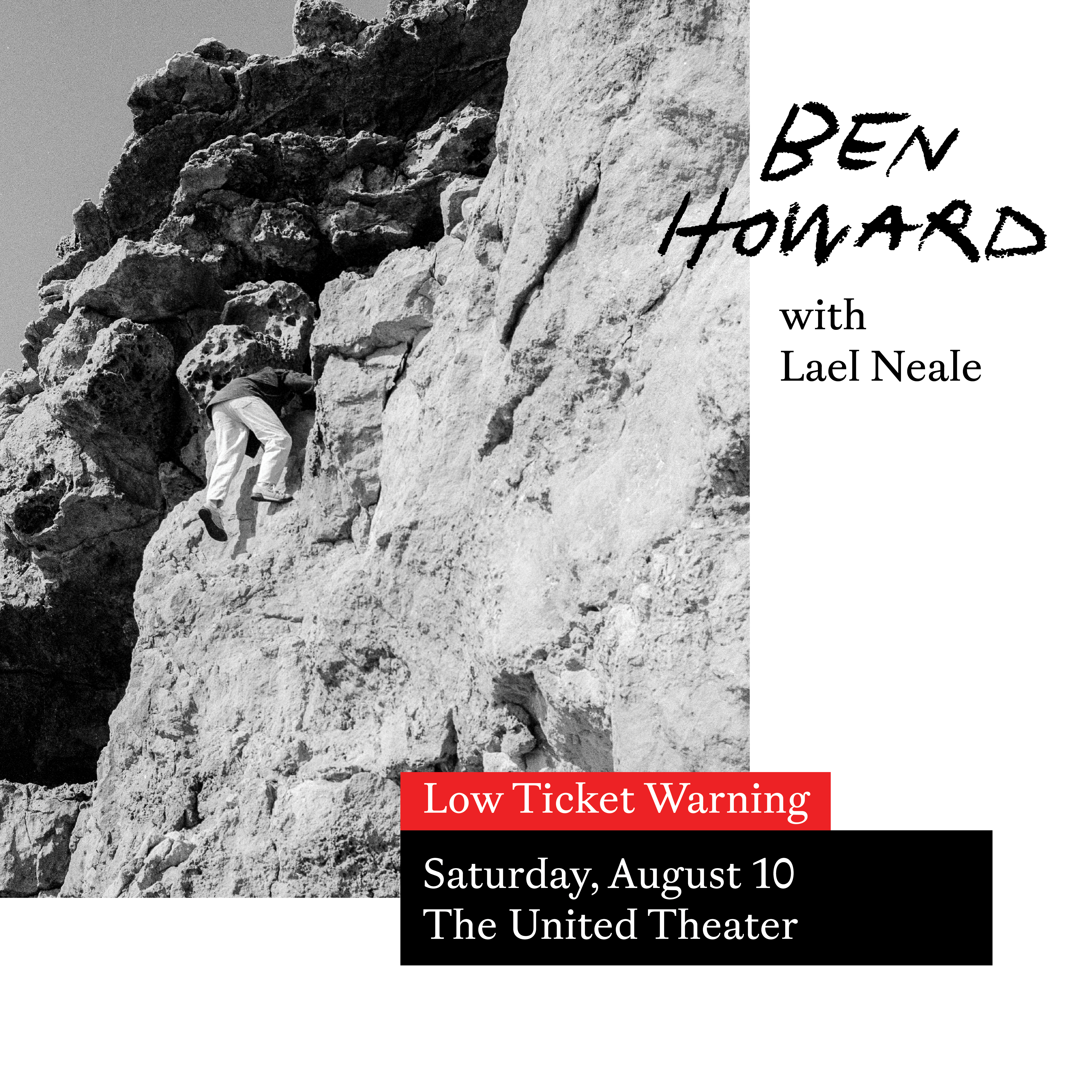 Ben Howard in Los Angeles Giveaway