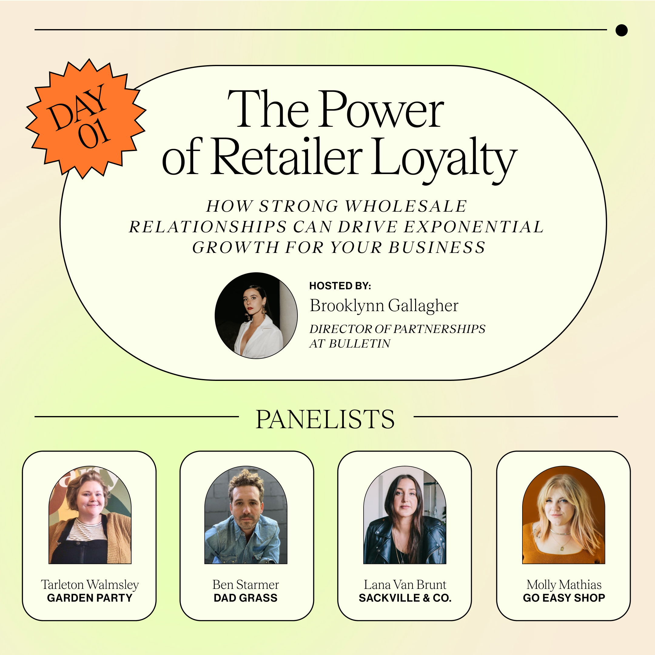 Day 01: The Power of Retailer Loyalty LIVE PANEL