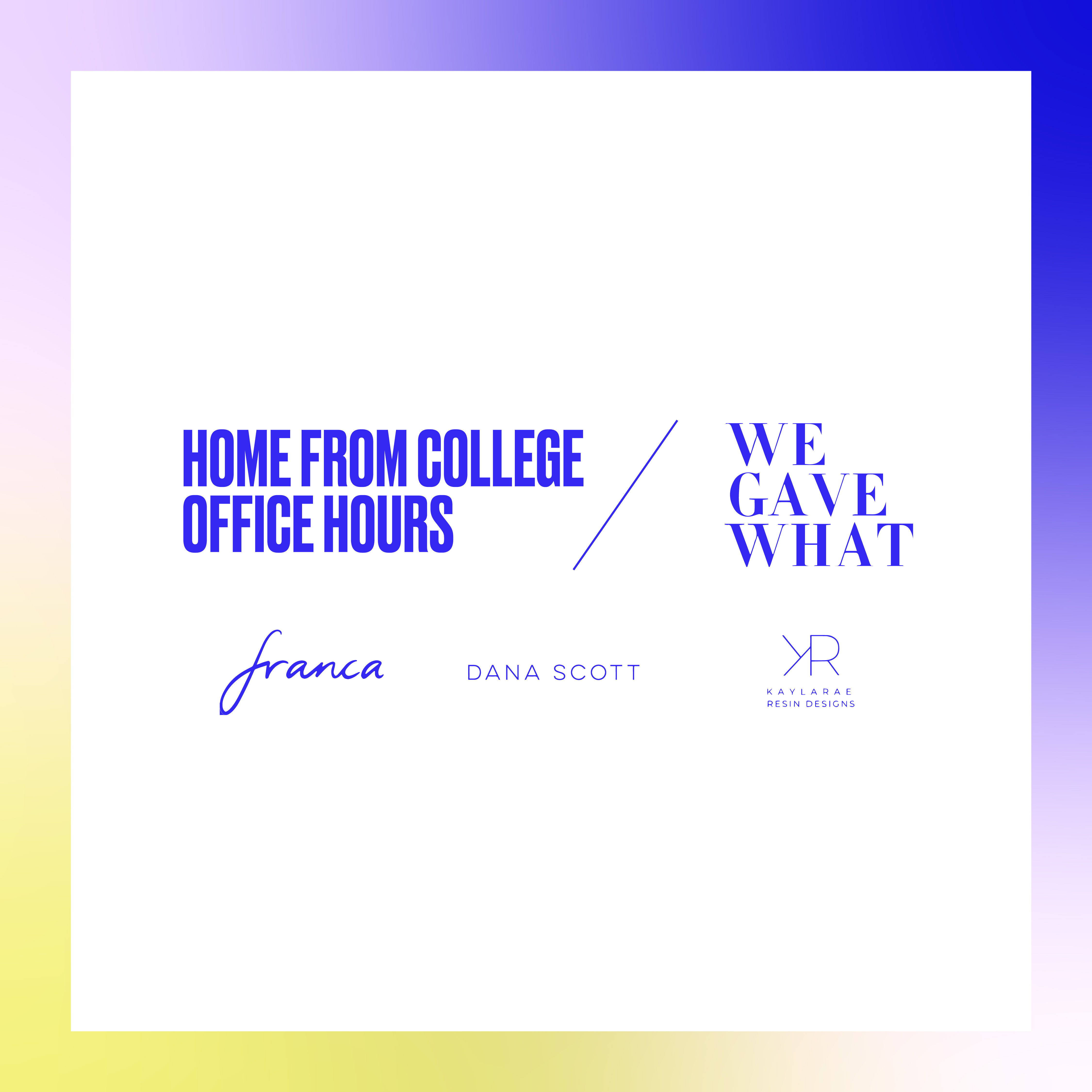WeGaveWhat: All Things Small Business