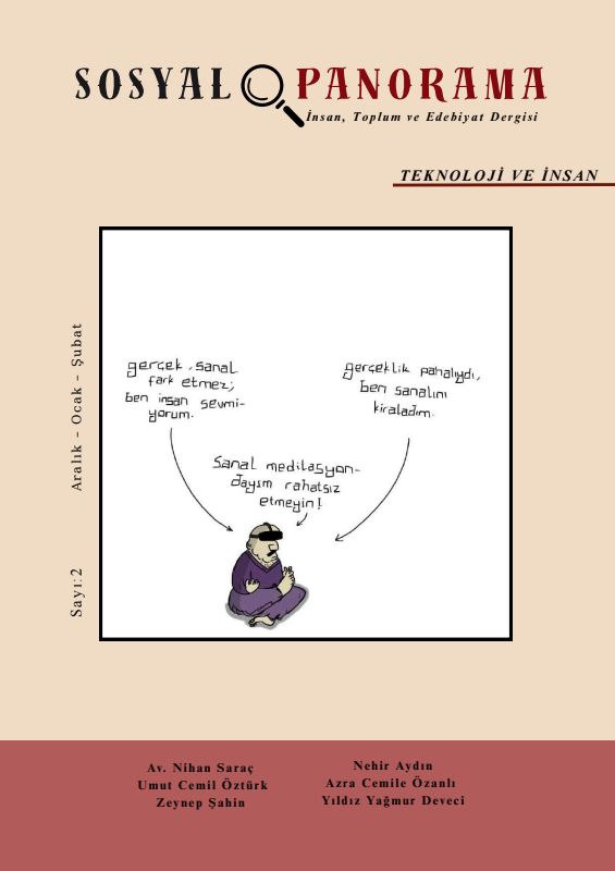Sosyal Panorama dergisi kapak görseli