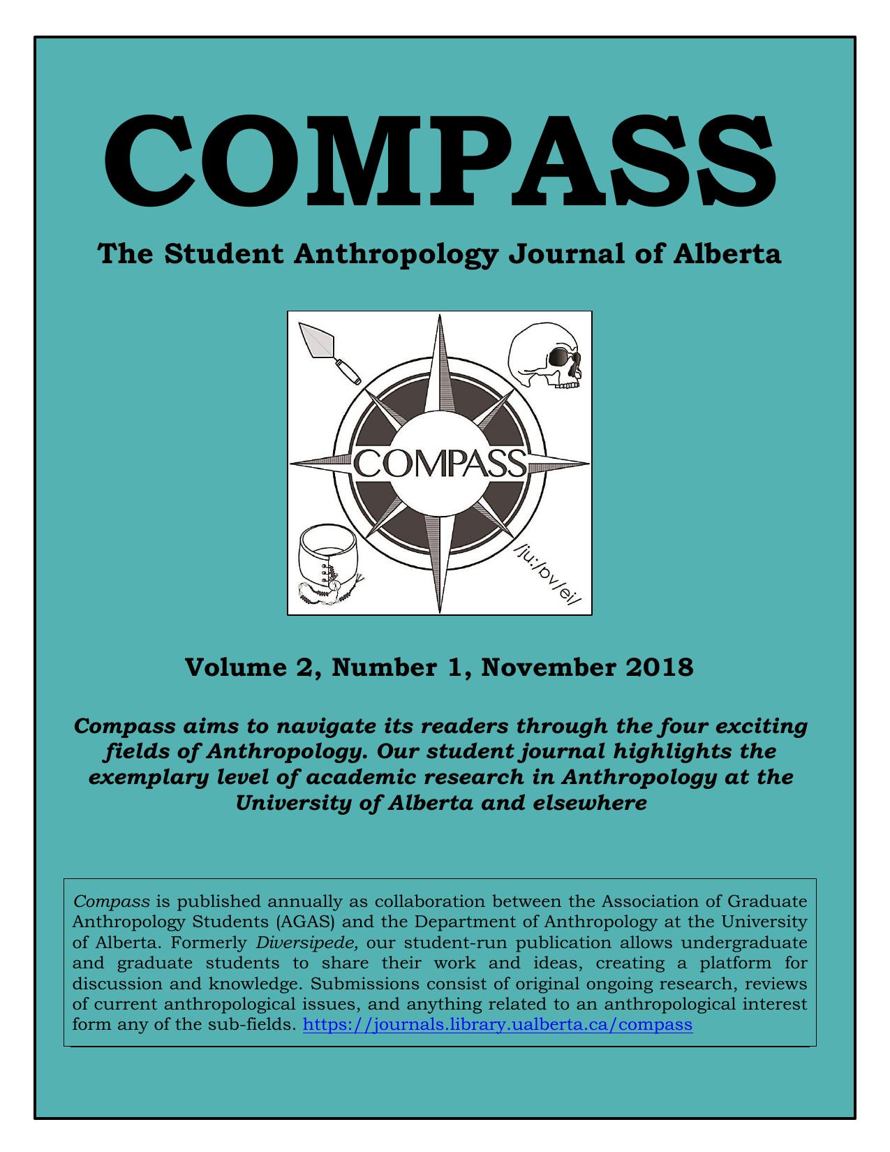 COMPASS — The Student Anthropology Journal of Alberta Edisi 21
