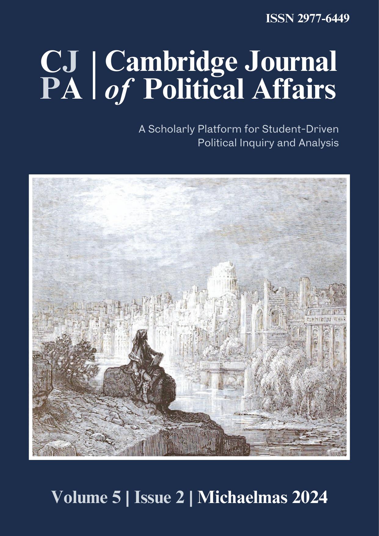 Cambridge Journal of Political Affairs Edisi 52