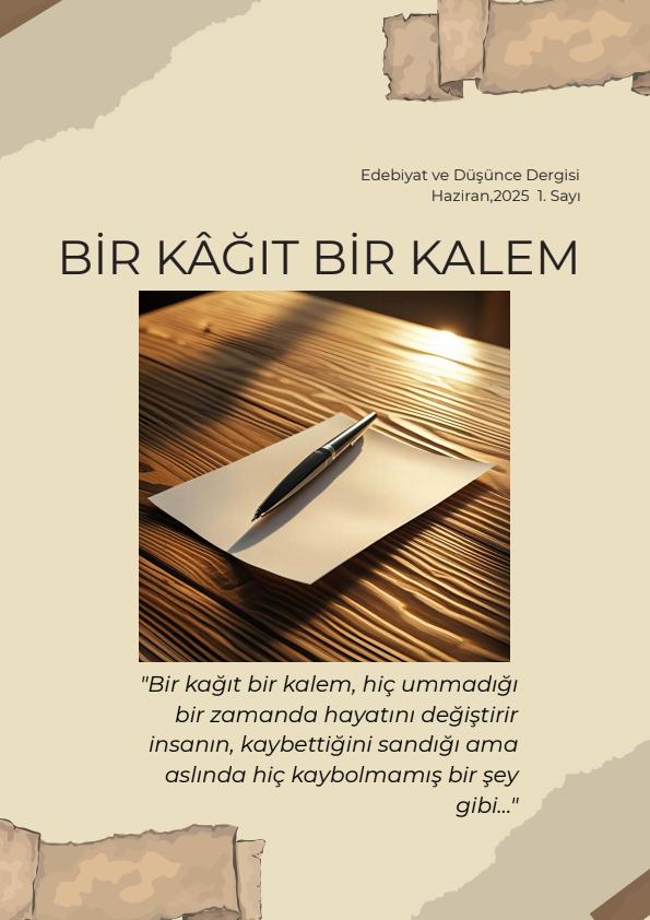 Bir Kâğıt Bir Kalem