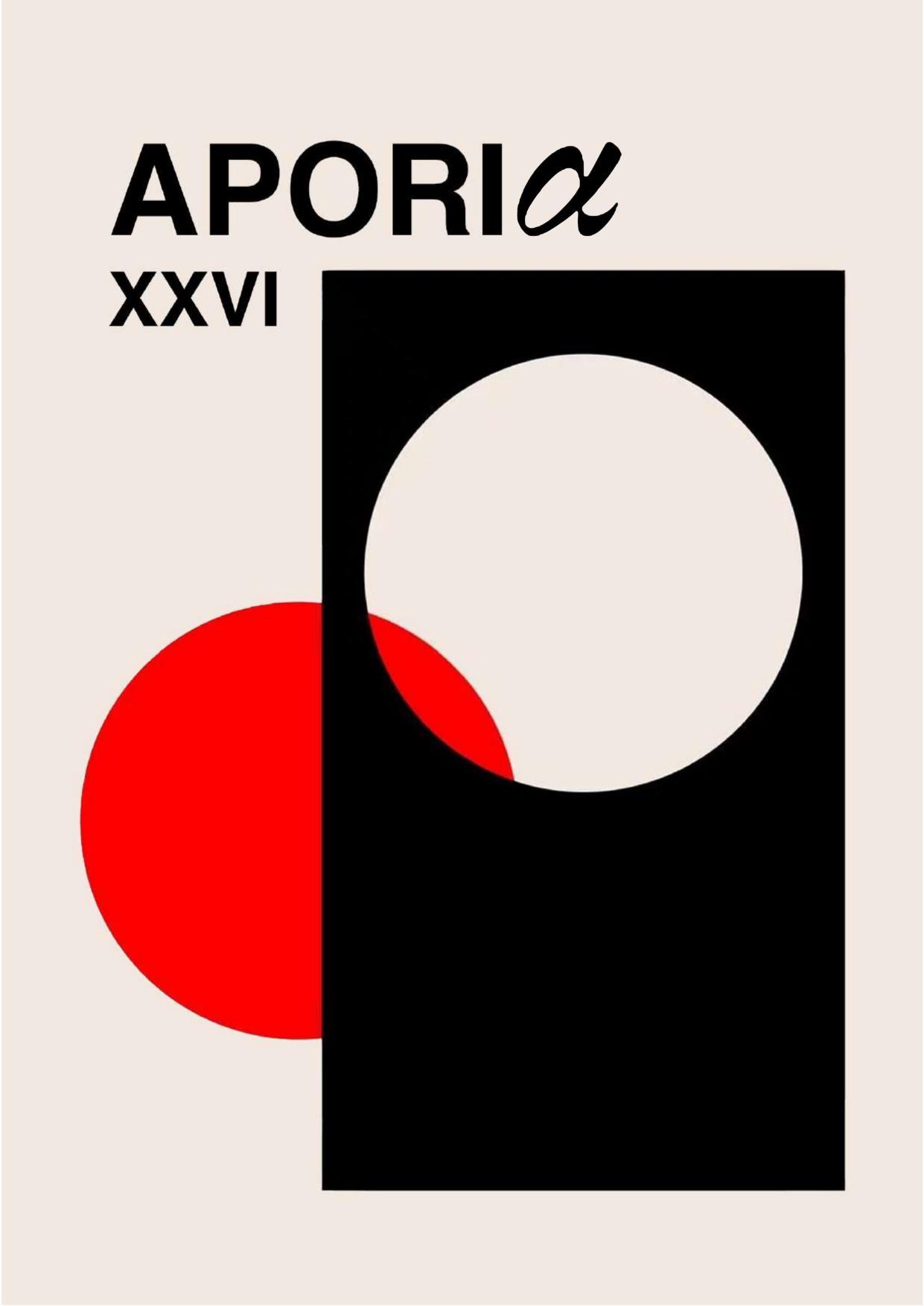 Aporia gambar sampul