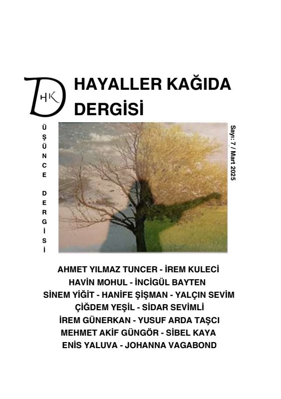 Hayaller Kağıda dergisi kapak görseli