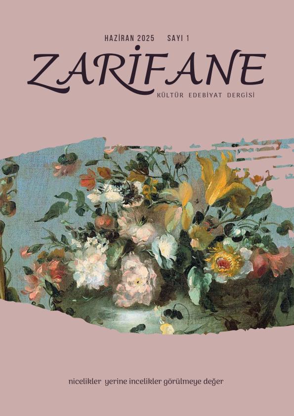 Zarifâne dergisi kapak görseli
