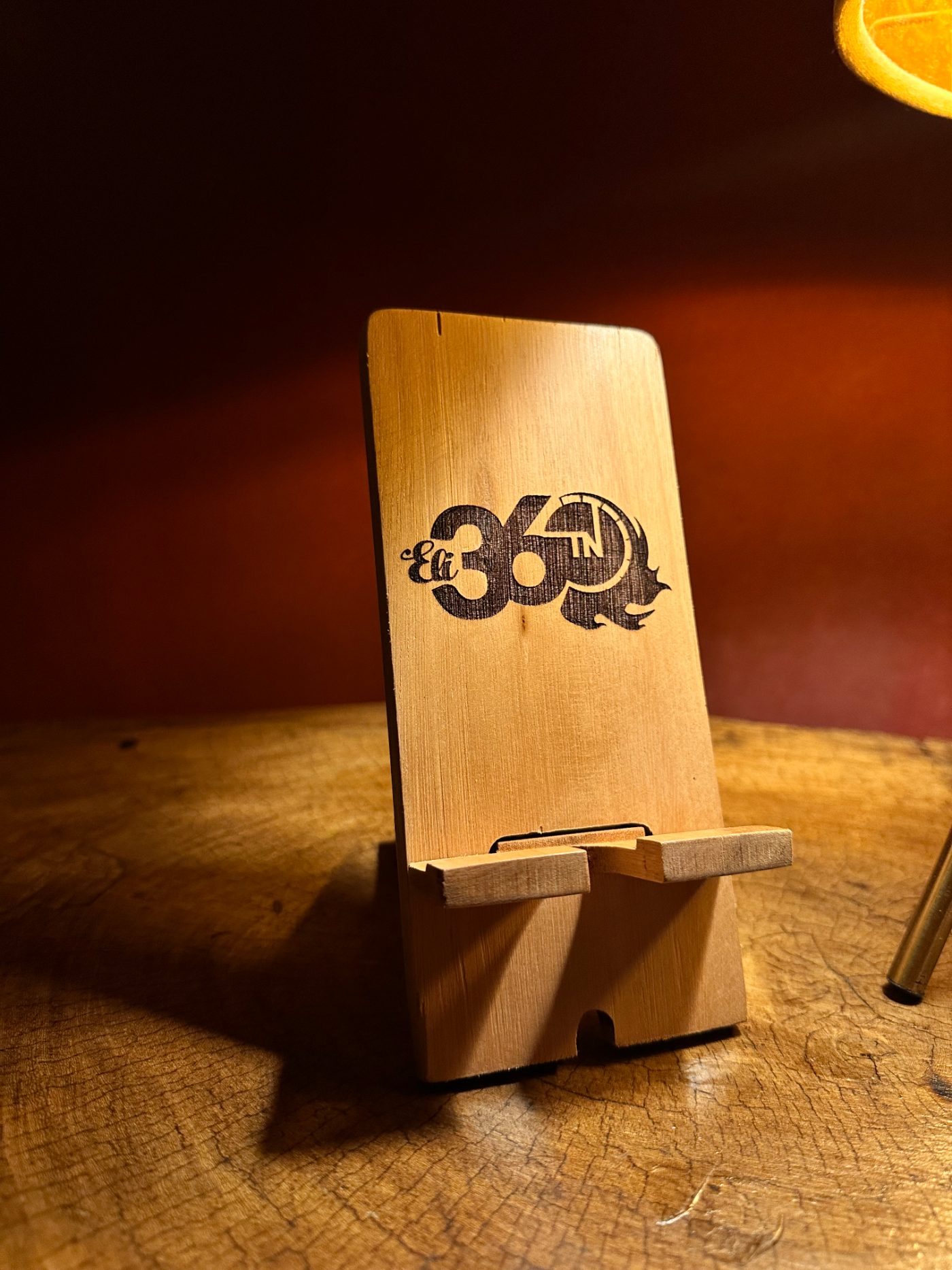 Wooden Phone Stand