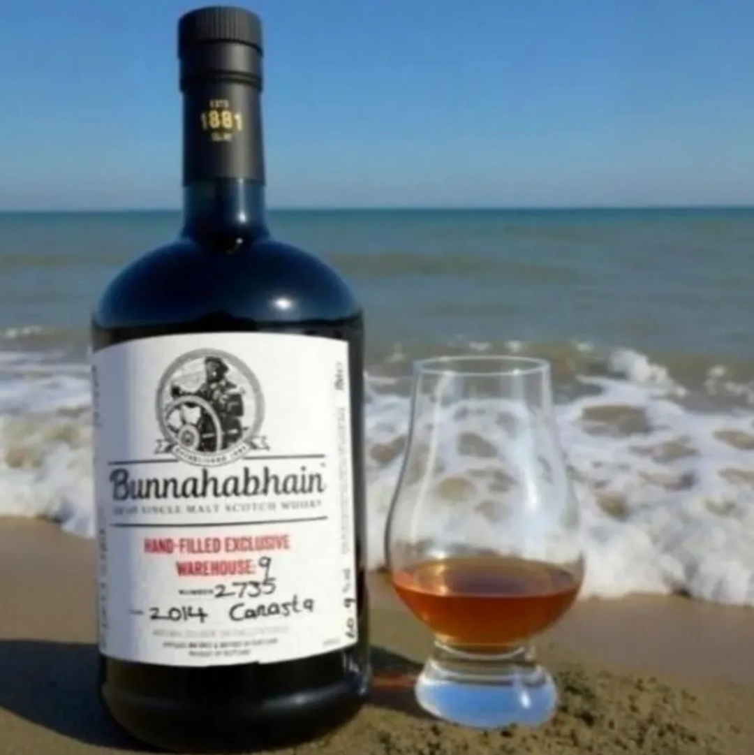 Bunnahabhain Hand-Filled Exclusive Warehouse 9 2014 Canasta Cask