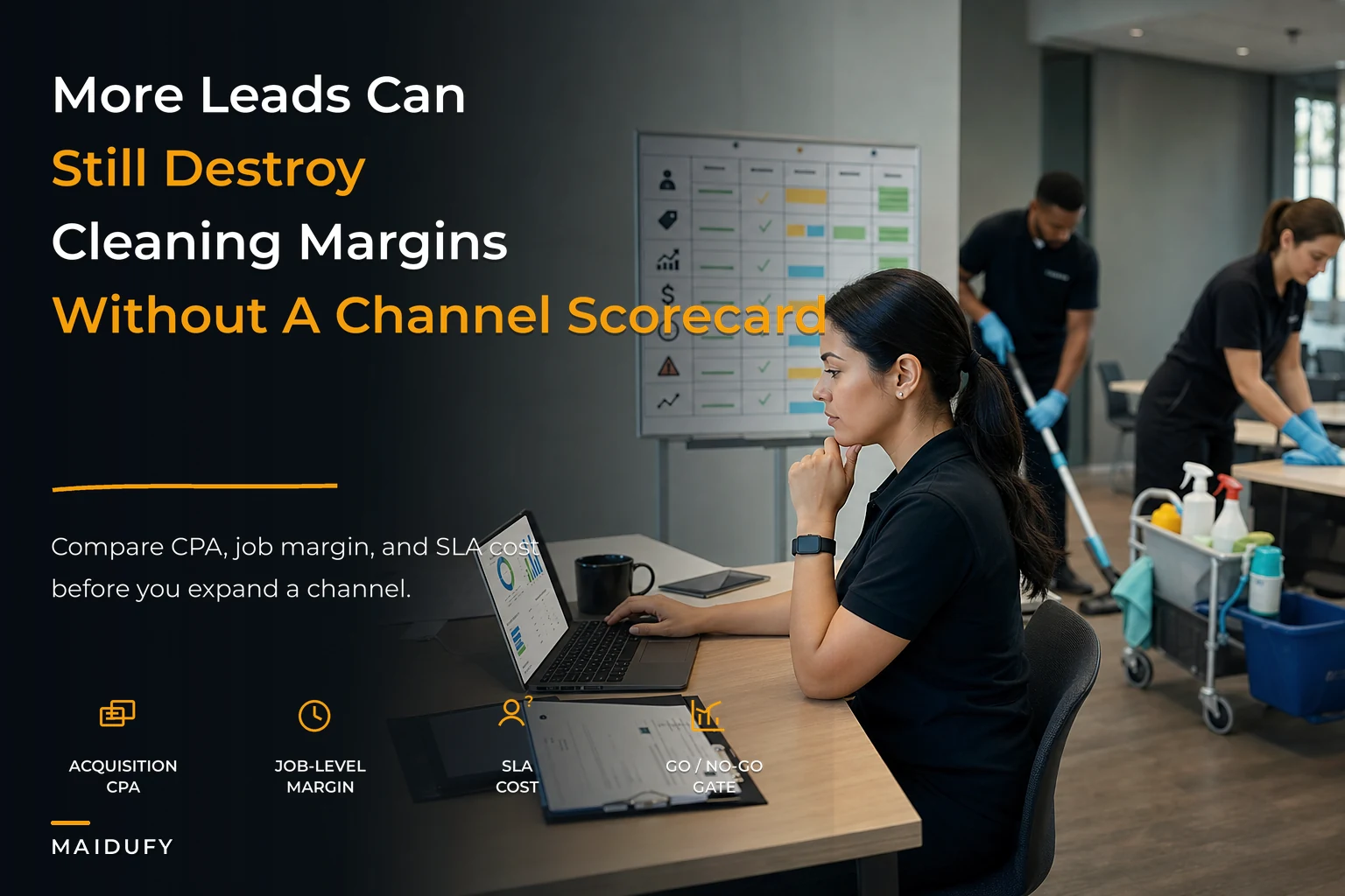 Channel economics playbook for cleaning business owners