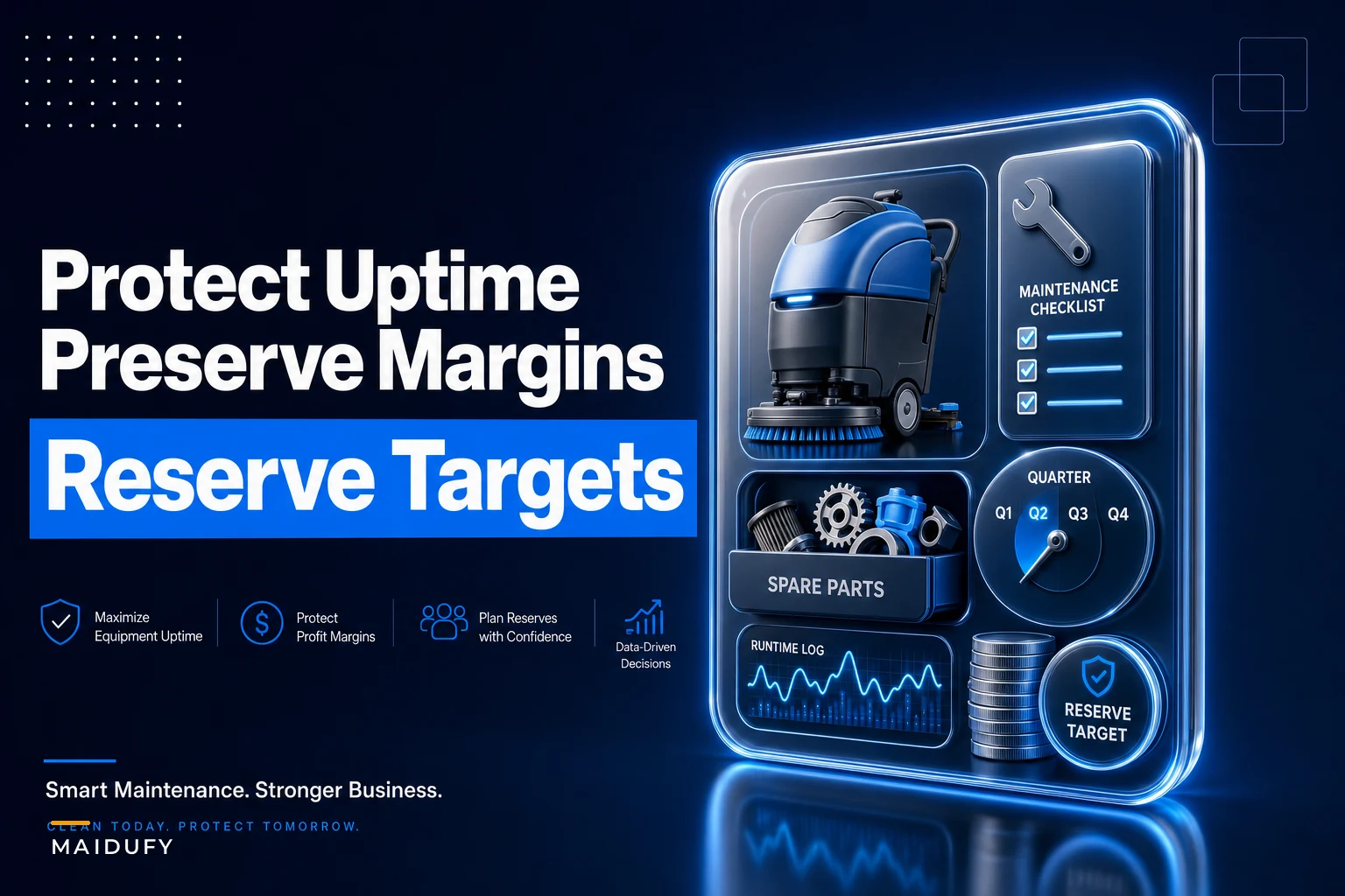 Protect uptime and margins: an equipment maintenance and capital-replacement plan for cleaning fleets
