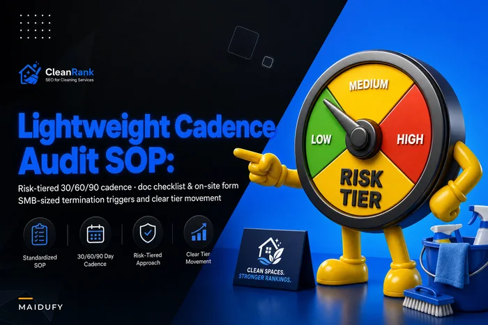 Subcontractor audit SOP: a lightweight cadence to verify quality and compliance