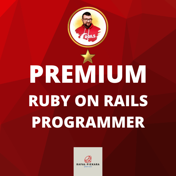 Dostęp na rok - Ruby on Rails Programmer