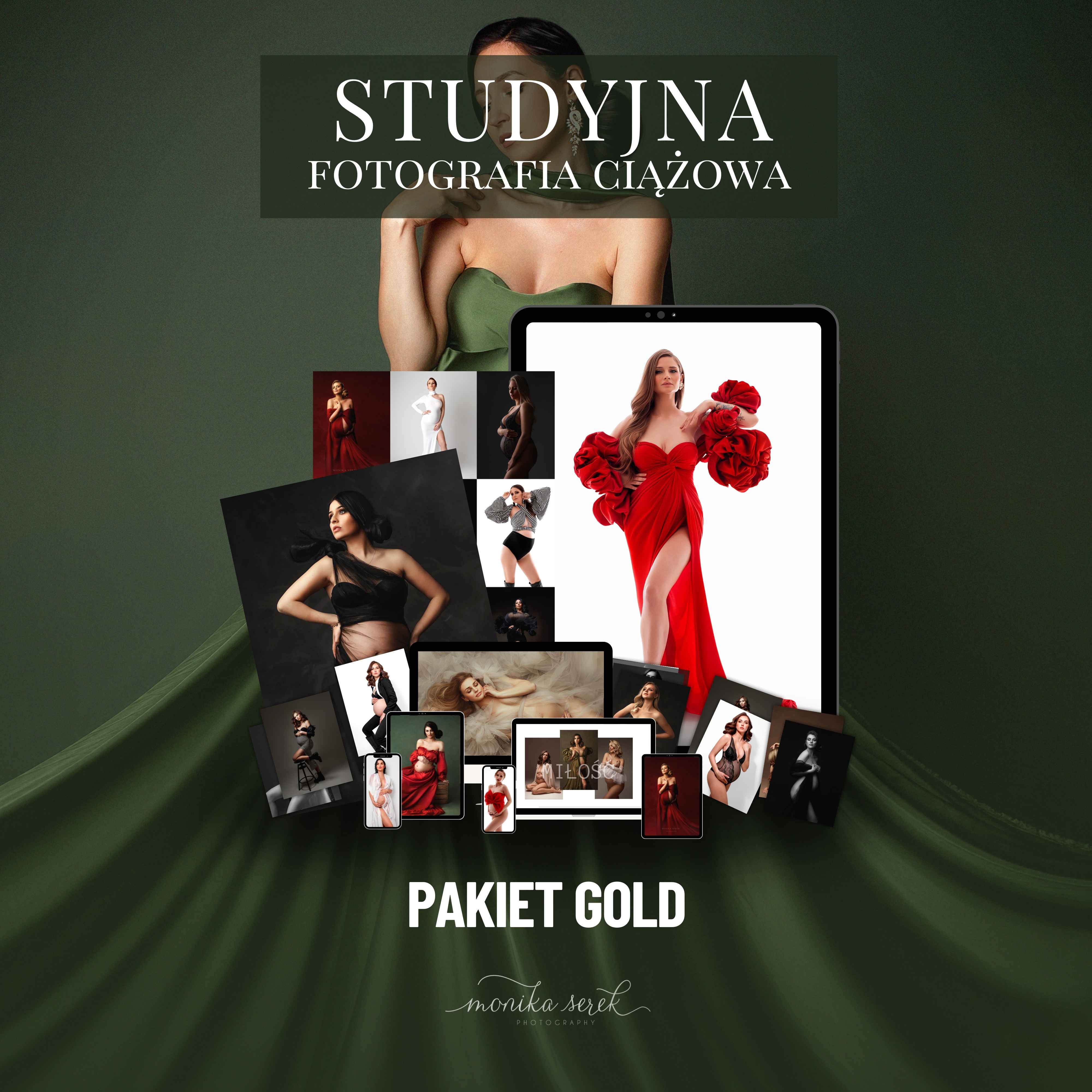 Kurs Studyjna Fotografia Ciążowa FineArt & Fashion - Pakiet GOLD
