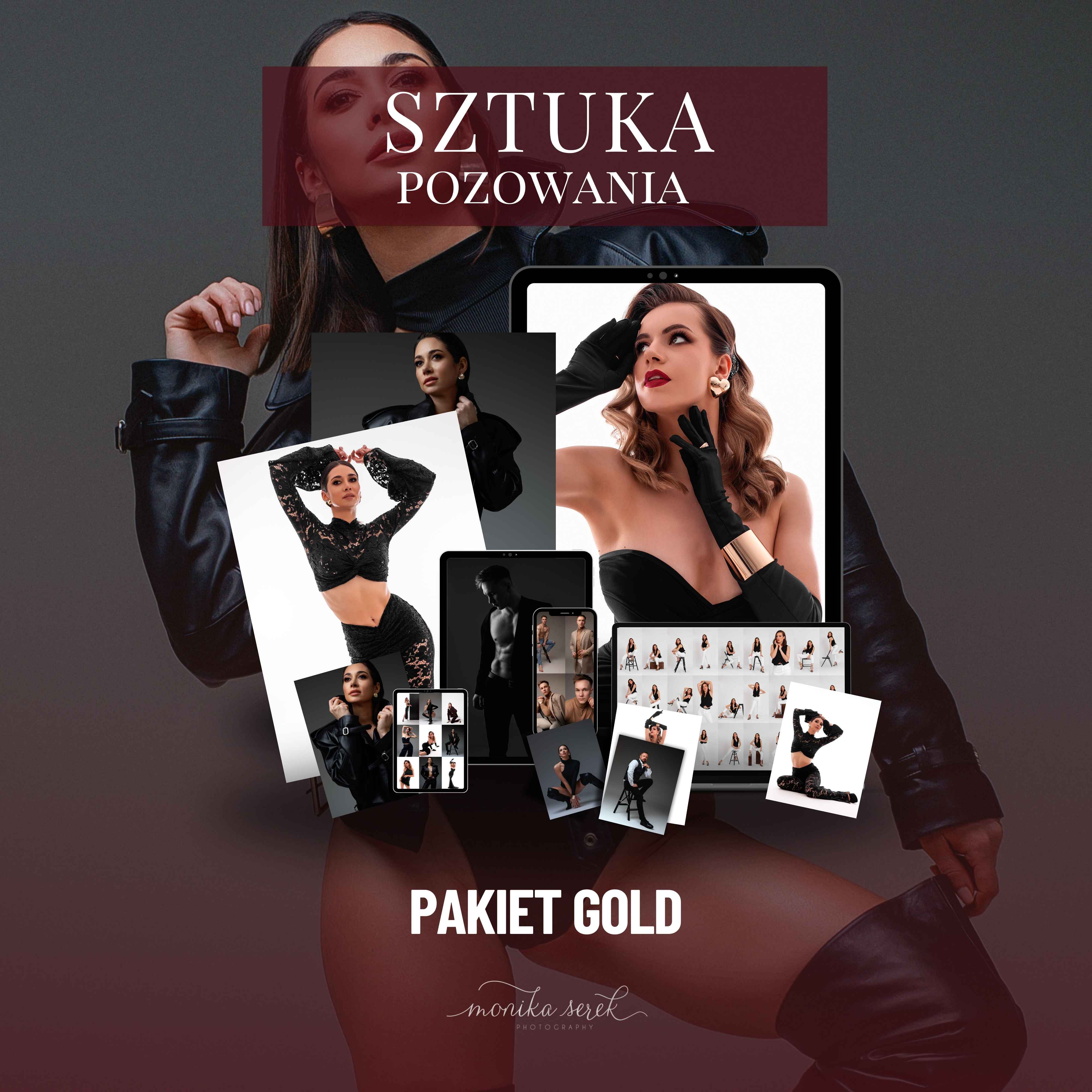 Kurs Sztuka Pozowania - Pakiet GOLD