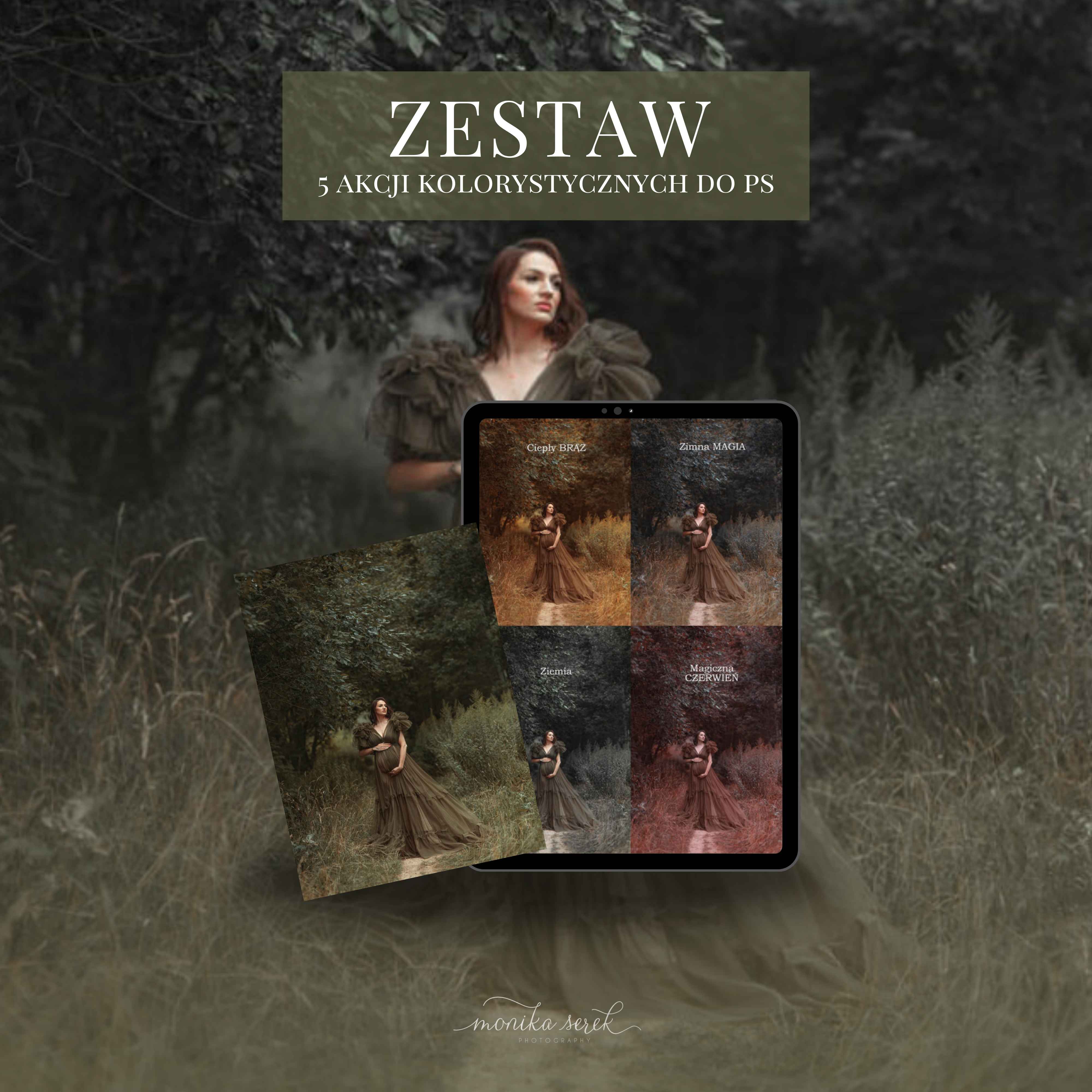 Zestaw 5 Akcji Kolorystycznych do PS