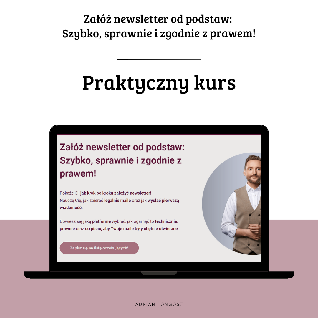 Załóż newsletter od podstaw: Szybko, sprawnie i zgodnie z prawem