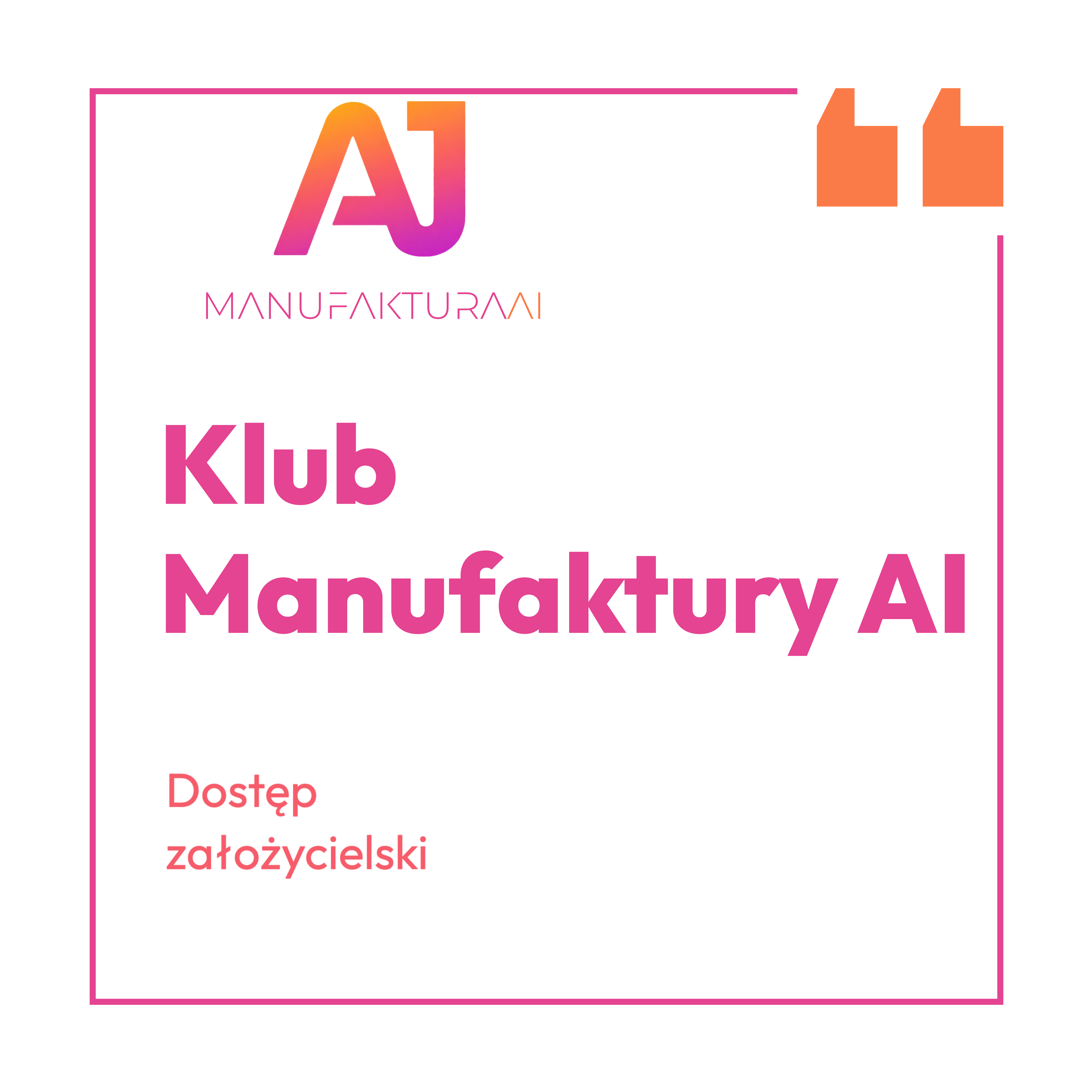Klub Manufaktury AI w Nieruchomościach