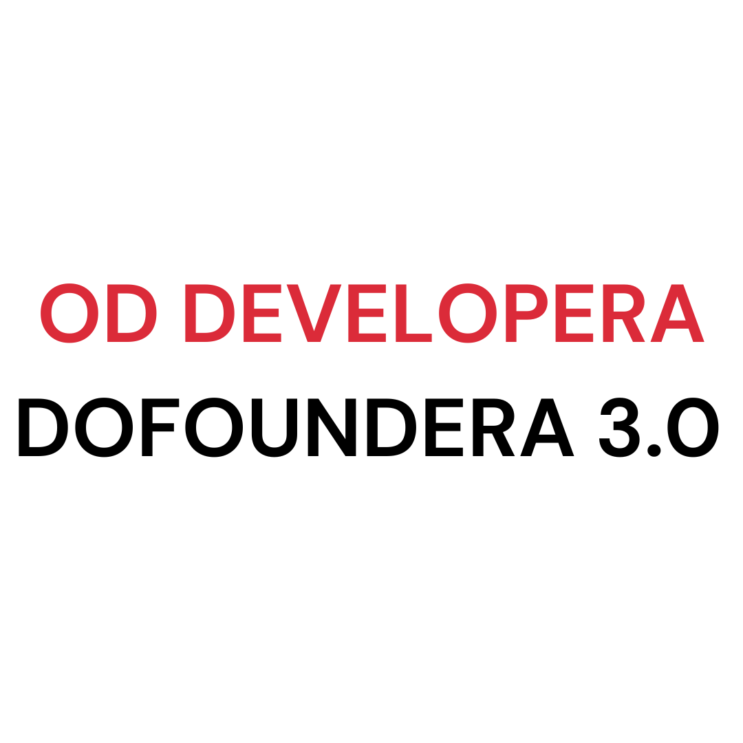 Od Developera Do Foundera 3.0