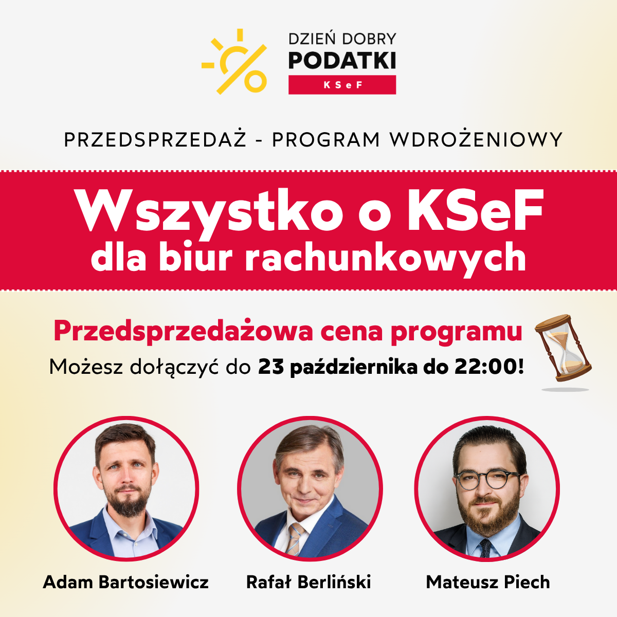 Program online "Wszystko o KSeF dla biur rachunkowych"