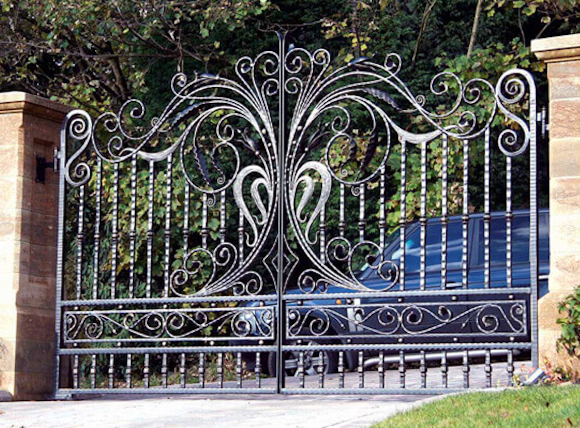 Kenneth Hall Wrought Iron Gates And Railings