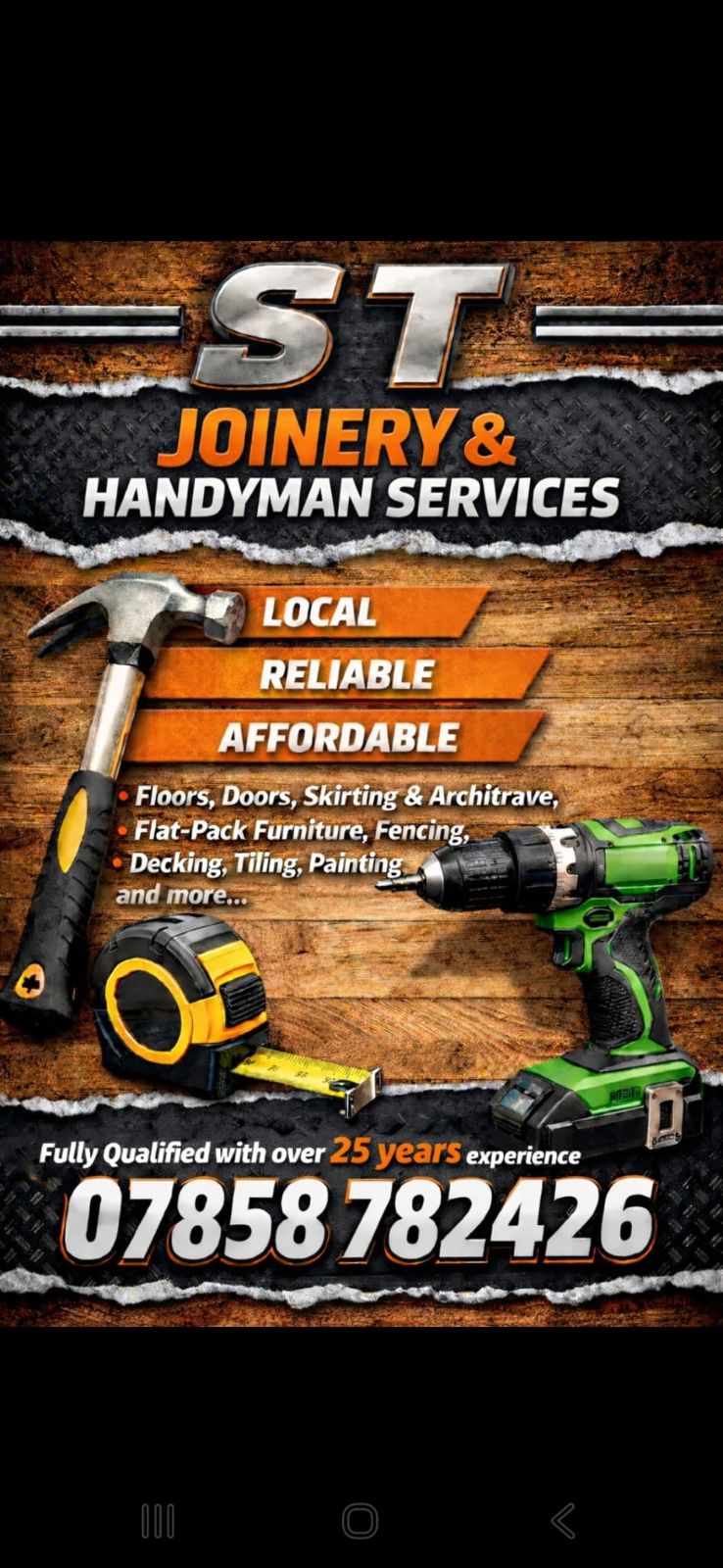 S T Joinery & Handyman Services
