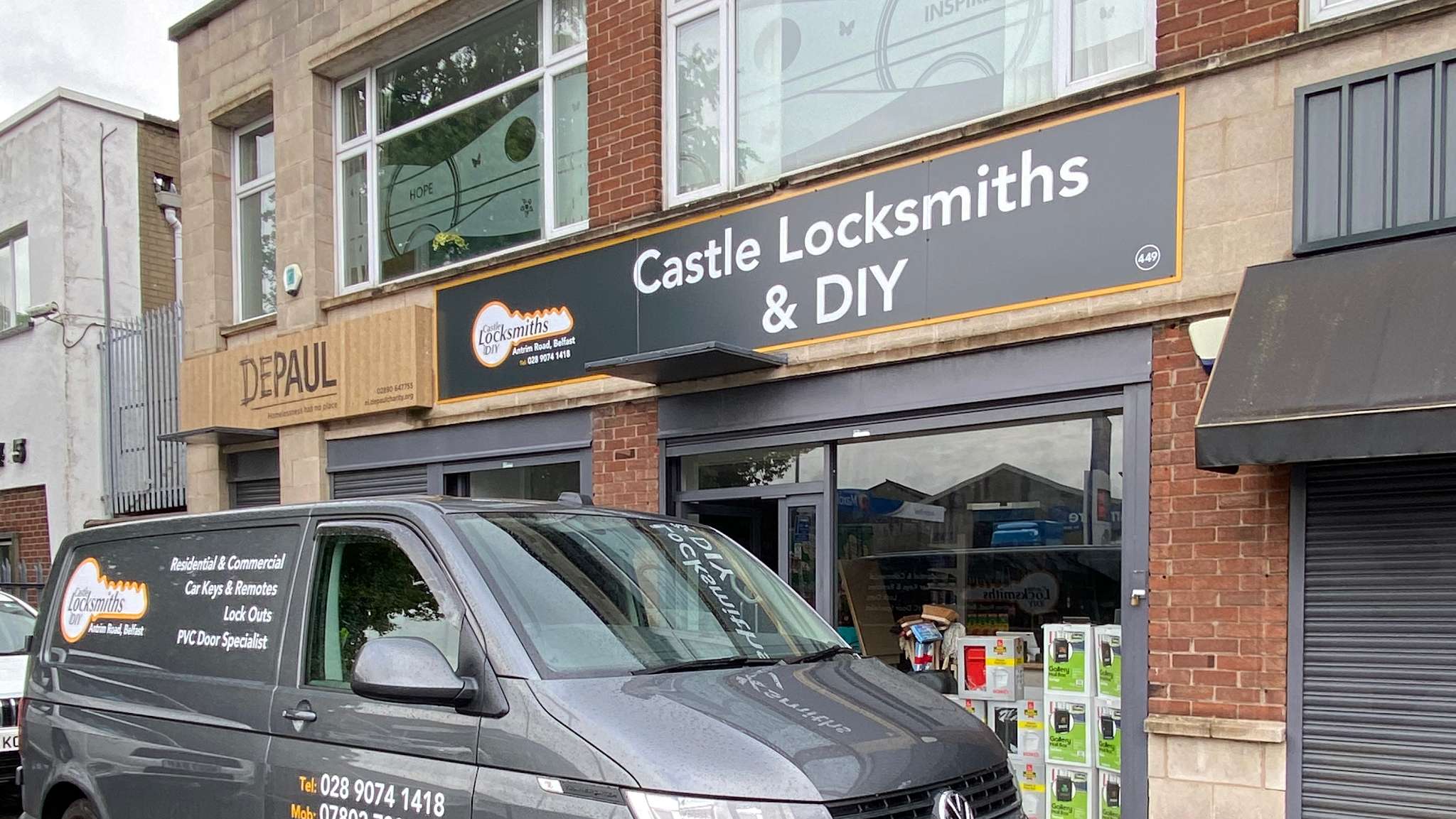 Castle Locksmiths & DIY Belfast