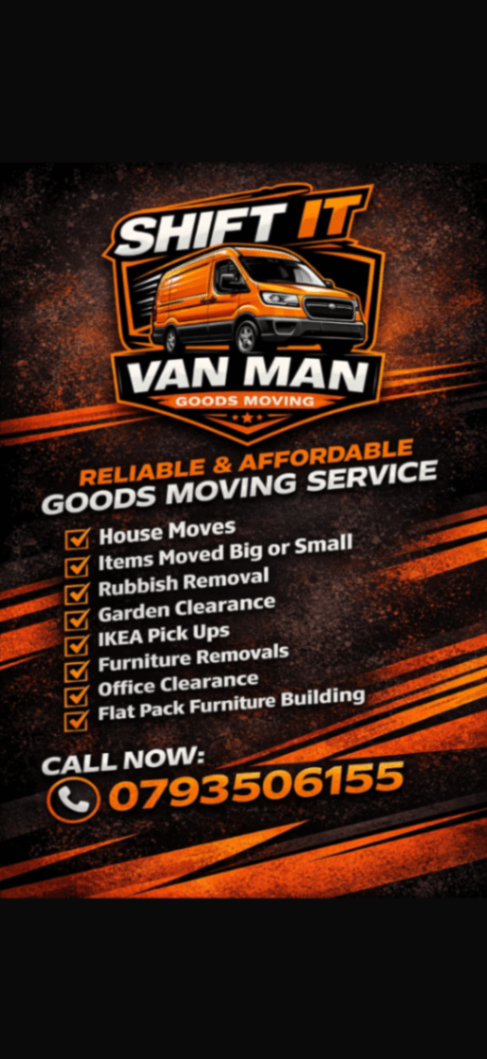shift it van man