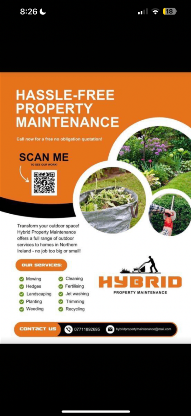 Hybrid property maintenance